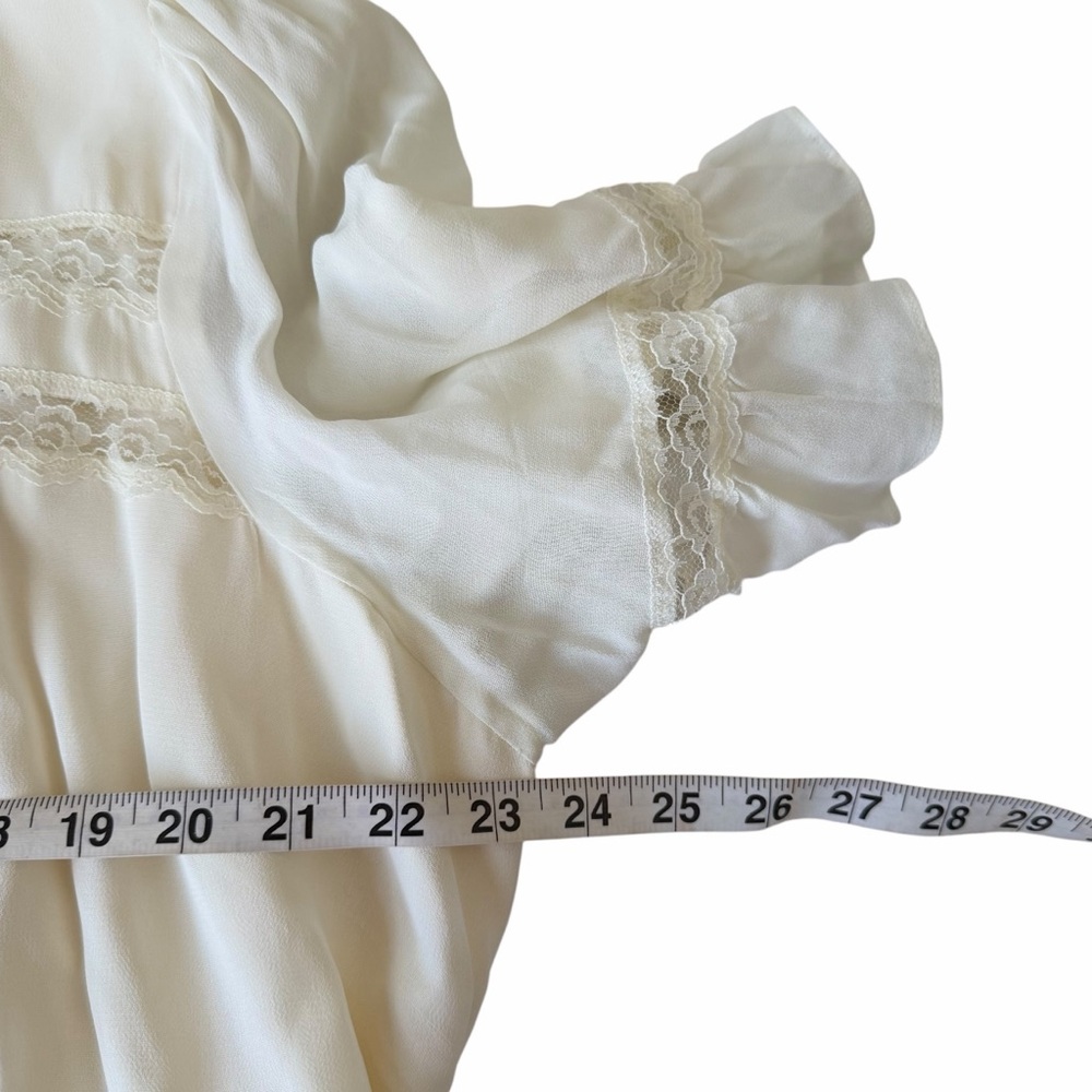 NWT Reformation Woodson Dress Ivory Size 20 New - Picture 8 of 9